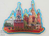 Автентичен  3D магнит от Москва, Русия-серия-