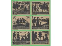 (¯`'•.¸NOTGELD (orașul Bad Schmiedeberg) 1921 UNC -6 bancnotă