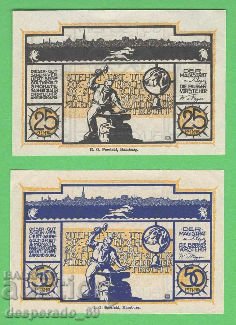 (¯`'•.¸NOTGELD (city of Buxtehude) UNC -2 banknotes¸.•'´¯) with price 5.20 BGN | € 2.66 (¯`'•.¸NOTGELD (city of Buxtehude) UNC -2 banknotes¸.•'´¯) with price 5.20 BGN | € 2.66