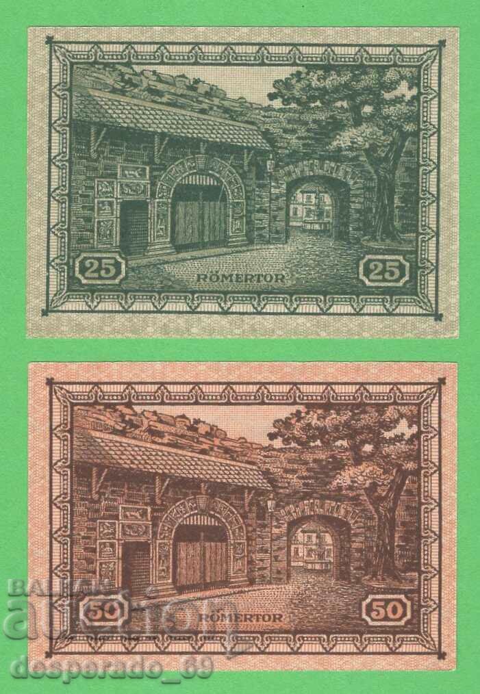 (¯`'•.¸NOTGELD (city of Remagen) 1921 UNC -2 pcs. banknotes¸.•'´¯) with price 5.00 BGN | € 2.56 (¯`'•.¸NOTGELD (city of Remagen) 1921 UNC -2 pcs. banknotes¸.•'´¯) with price 5.00 BGN | € 2.56