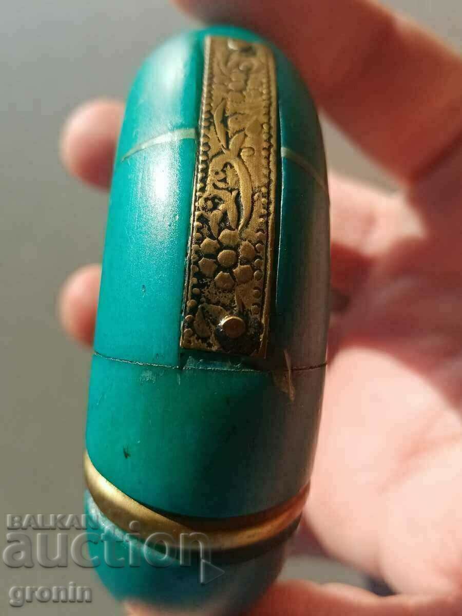 Revival jewelry, 19th century, Ottoman bracelet, bronze, stone - 5 Revival jewelry, 19th century, Ottoman bracelet, bronze, stone - 5