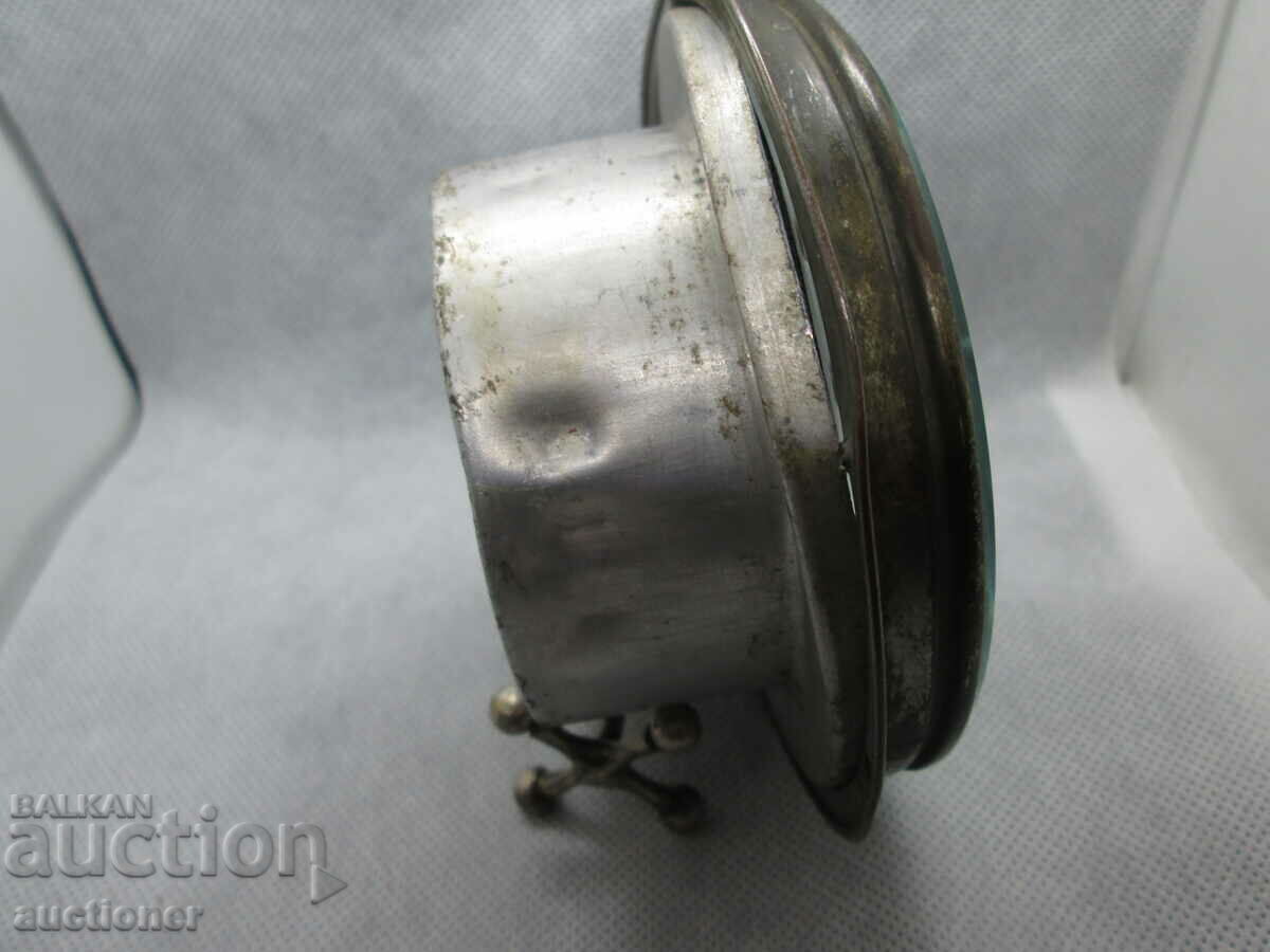 Delivery of VINTAGE OLD PORCELAIN BAROMETER-GILLETTE ADVERTISING