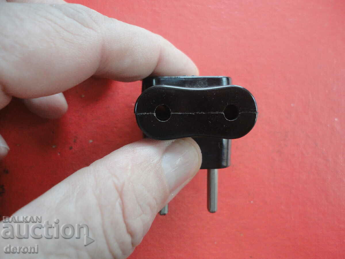 Vintage German Bakelite Splitter Plug 1 - 6