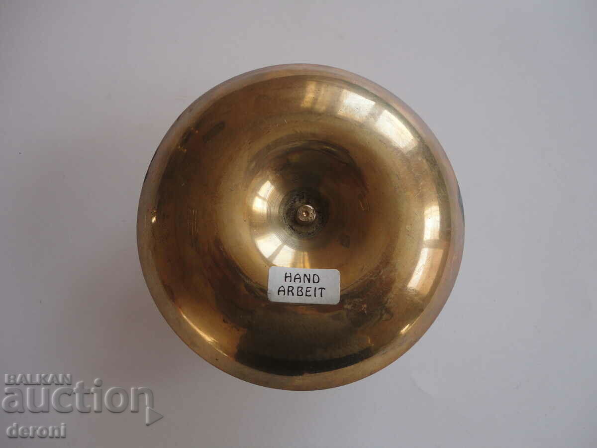Auction German bronze candlestick Auction German bronze candlestick