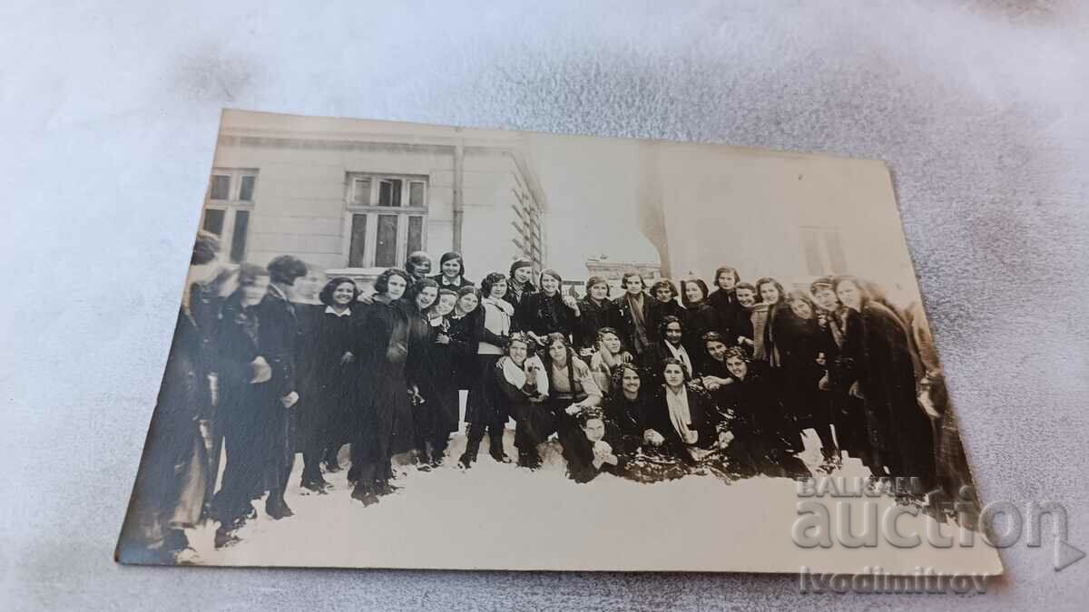 Φωτογραφία Sofia Uchenichki μαθητές της 8ης τάξης το χειμώνα του 1932