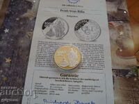 1000 BGN 1996 "Ivan Rilski" - Mint + Certificate