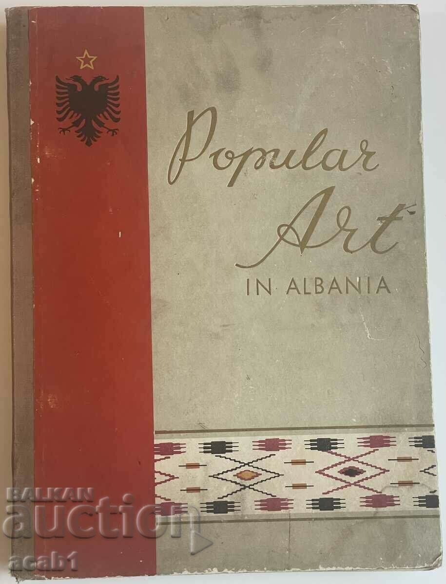 Albania 1959 Carte ARTA POPULARĂ ÎN ALBANIA