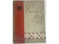 Αλβανία 1959 Βιβλίο ΛΑΪΚΗ ΤΕΧΝΗ ΣΤΗΝ ΑΛΒΑΝΙΑ
