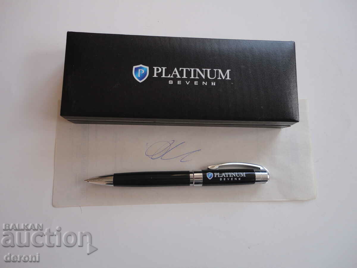 Luxury fountain pen Platinium in a box - 5 Luxury fountain pen Platinium in a box - 5