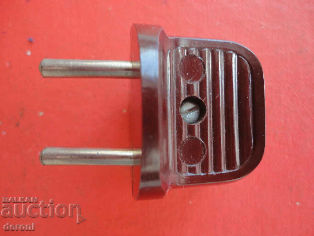 Vintage German Wehrmacht 3 Bakelite Plug with price 25.00 BGN | € 12.78 Vintage German Wehrmacht 3 Bakelite Plug with price 25.00 BGN | € 12.78