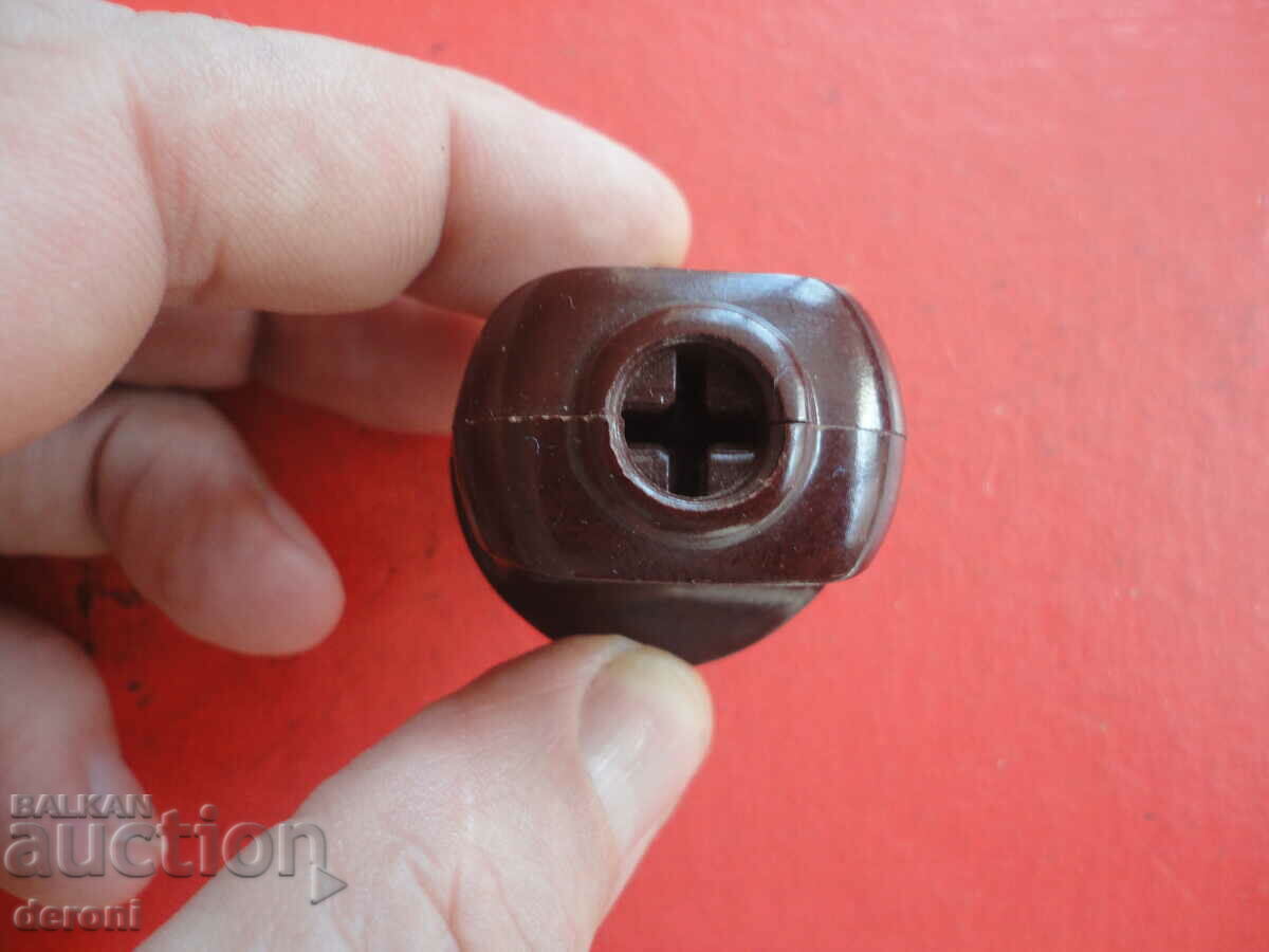 Vintage German Wehrmacht 3 Bakelite Plug - 6 Vintage German Wehrmacht 3 Bakelite Plug - 6