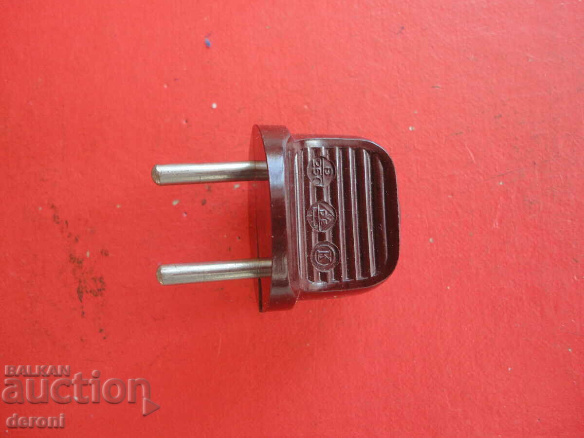 Vintage German Wehrmacht 3 Bakelite Plug - 7 Vintage German Wehrmacht 3 Bakelite Plug - 7