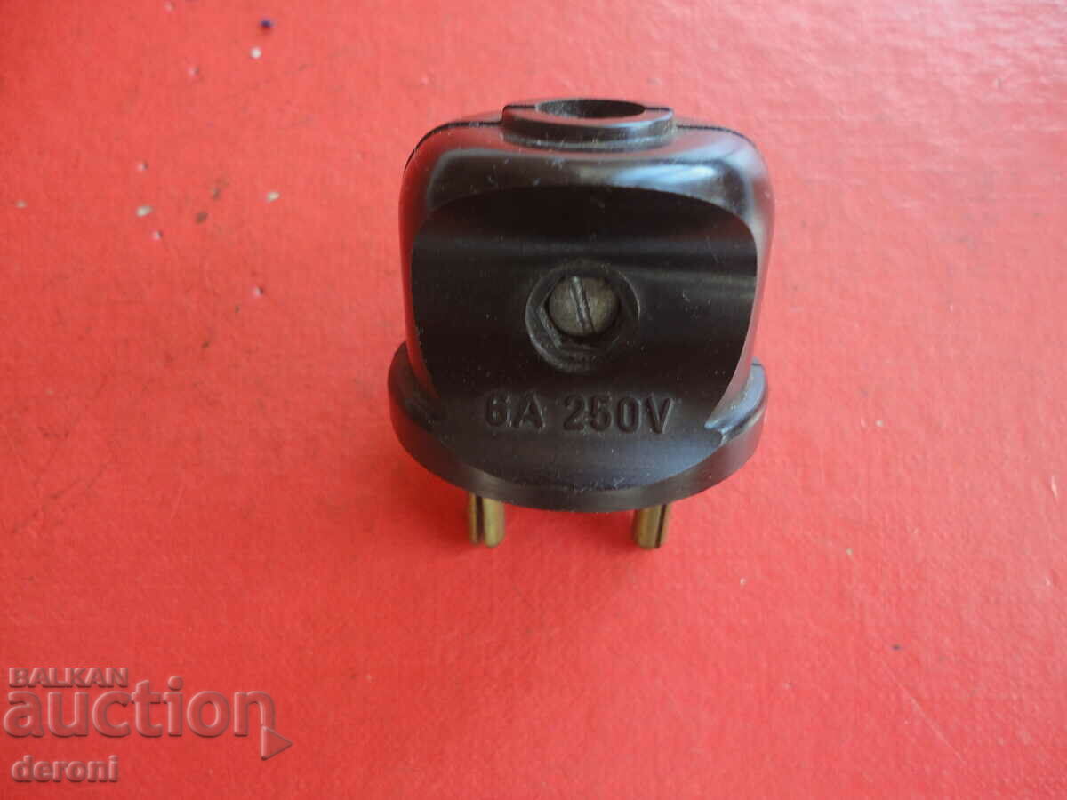 Vintage German Bakelite Plug 4 - 5 Vintage German Bakelite Plug 4 - 5