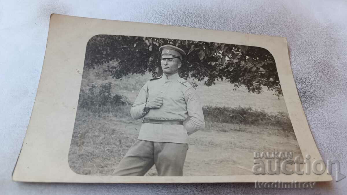 Foto Sergent pe front 1916 Primul Război Mondial