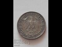 Ασήμι, νόμισμα 5 Μάρκων 1936