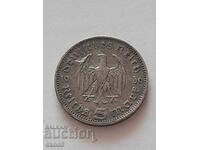 Сребро, монета 5 Марки 1936