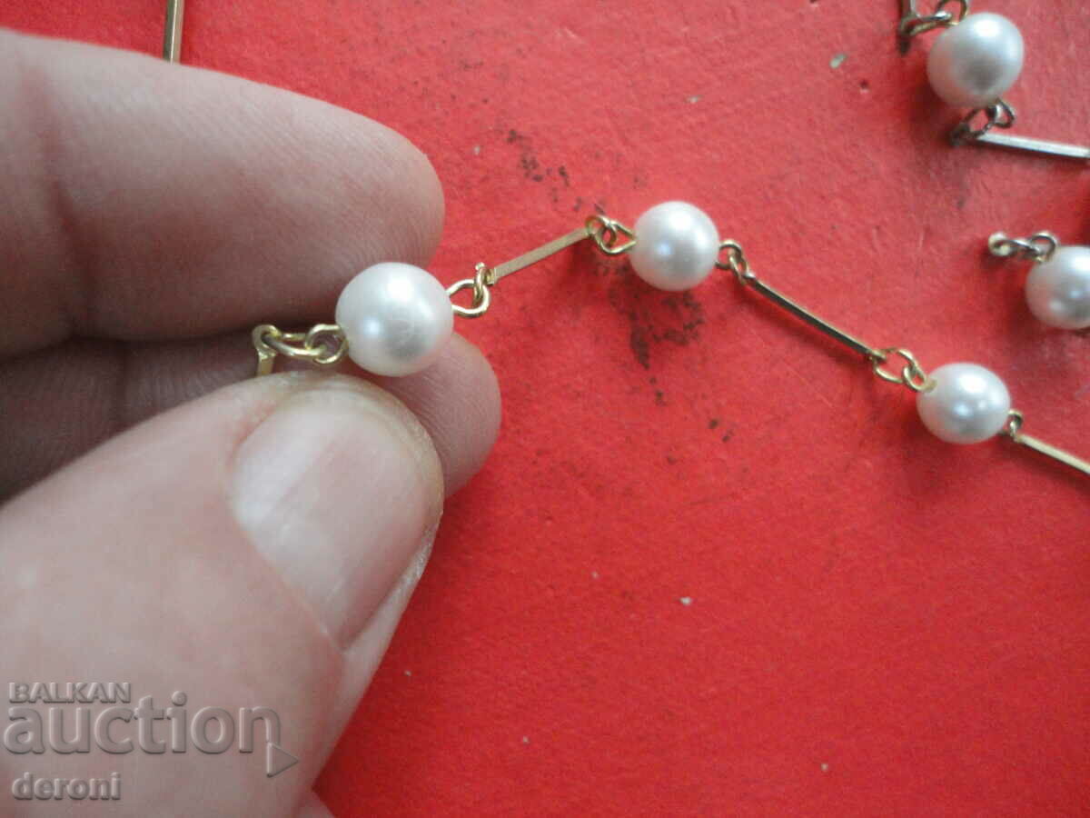 Great pearl necklace with price 15.00 BGN | € 7.67