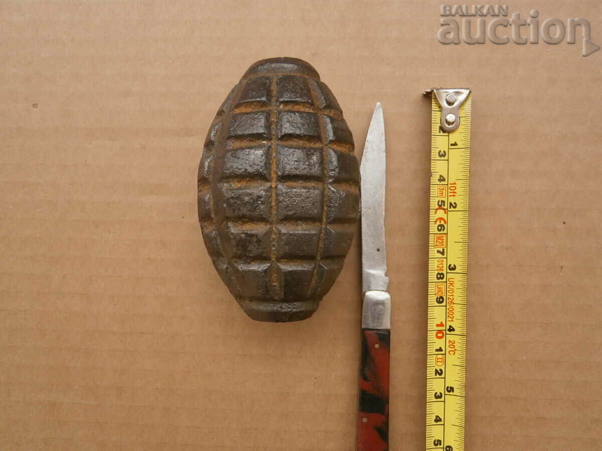 CASE Italian grenade S.I.P.E. WW1 UNSAFE bomb