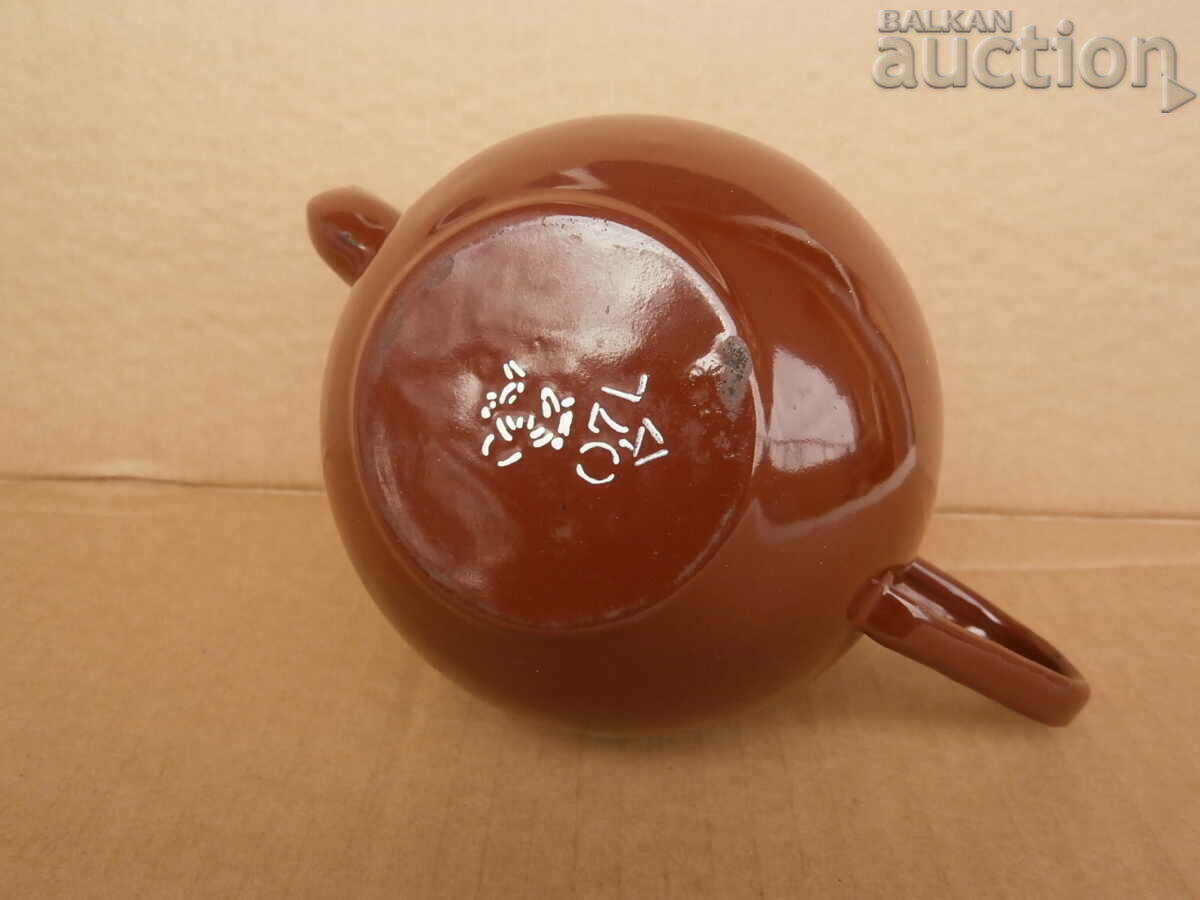 Vintage enamel teapot 50s retro mini - 5 Vintage enamel teapot 50s retro mini - 5