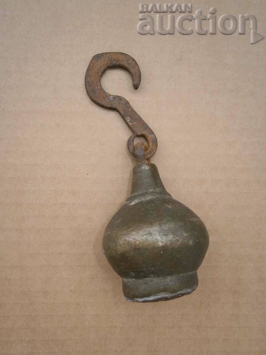 старинен османски  топуз круша  от кантар паванца везна