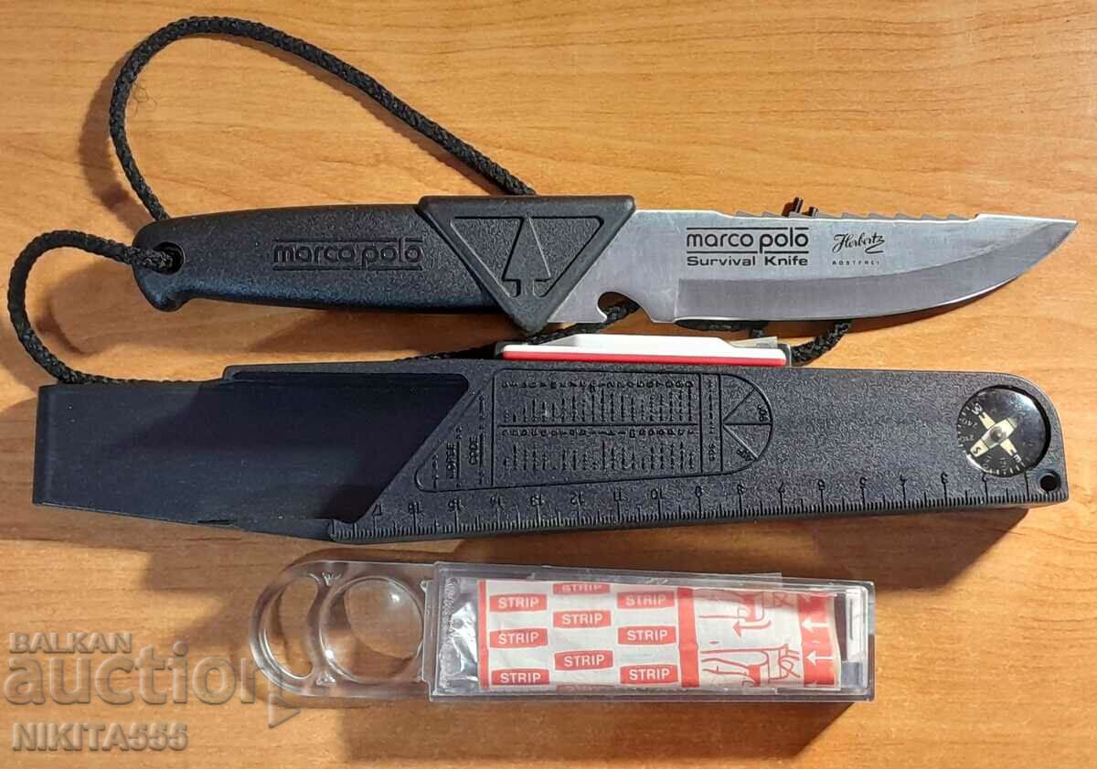 Rare Marco Polo Survival Knife - Germany with price 400.00 BGN | € 204.52