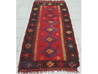 Old woven Tsypro carpet, rug 230/105 cm(1.1)