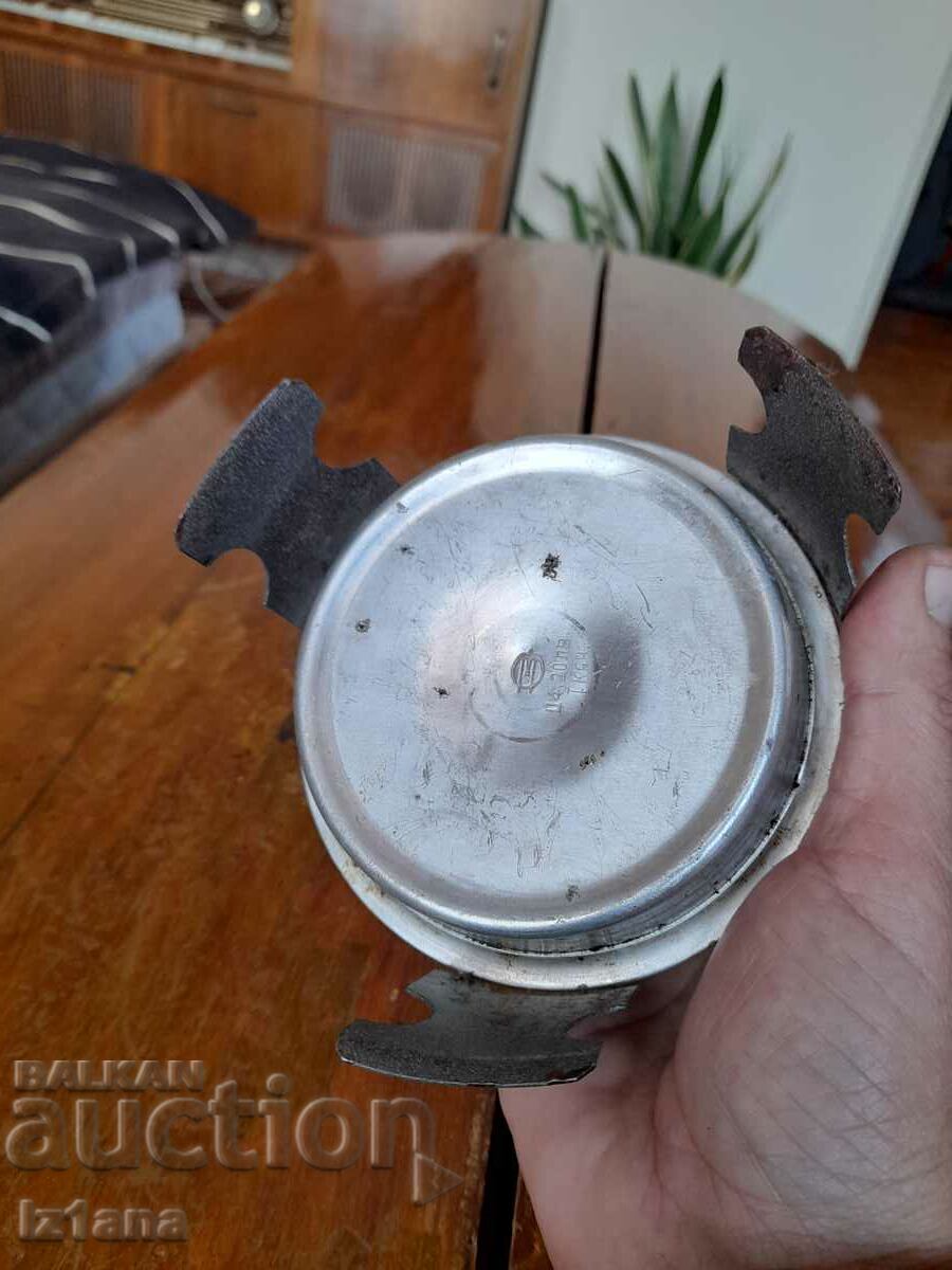 Delivery of Old alcohol stove, alcohol tank