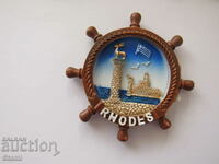 Magnet 3D de pe insula Rhodos, Grecia-seria-1