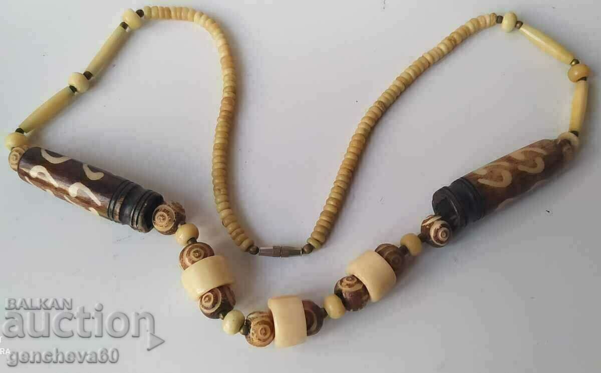 Vintage designer bone necklace - 5 Vintage designer bone necklace - 5