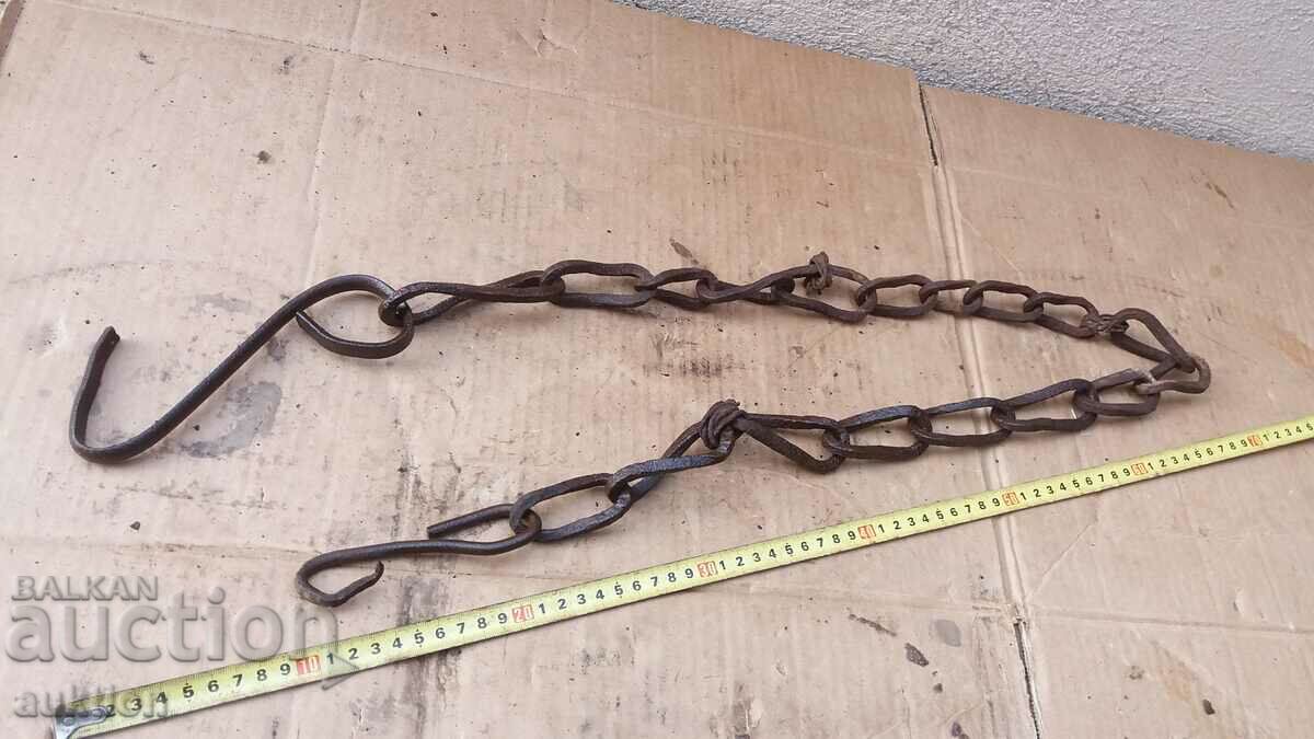 WROUGHT REVIVAL CHAIN, FIREPLACE CHAIN - 6