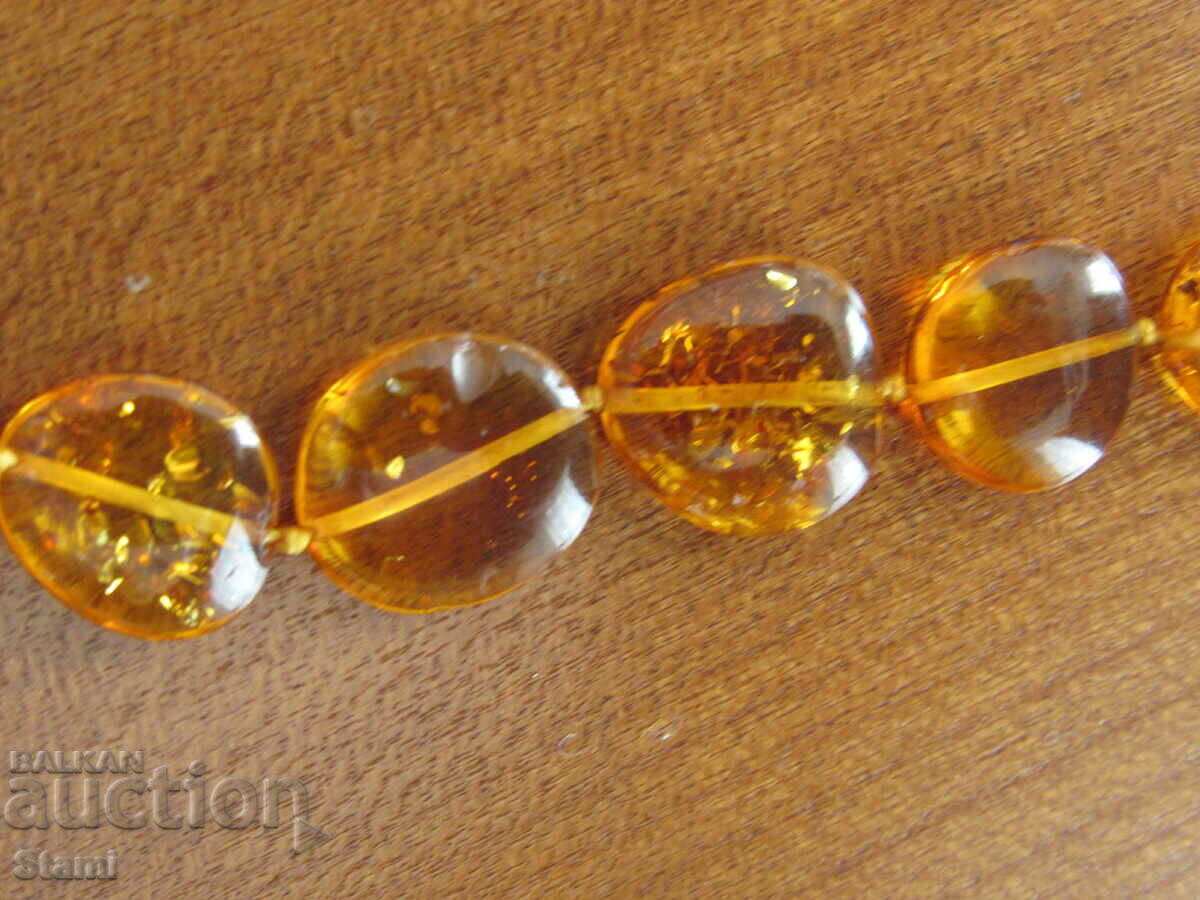 Women's circle necklace made of premium Baltic amber - 6 Women's circle necklace made of premium Baltic amber - 6