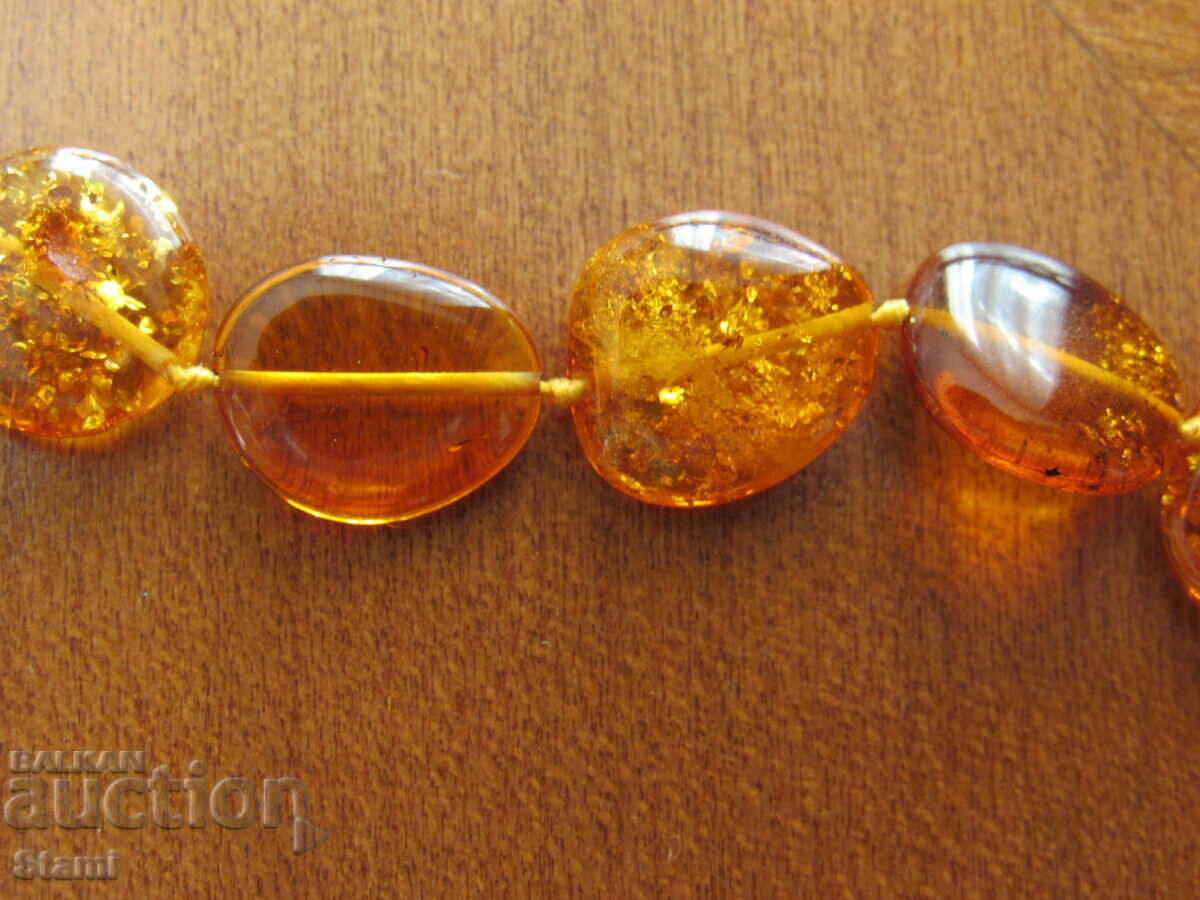 Women's circle necklace made of premium Baltic amber - 7 Women's circle necklace made of premium Baltic amber - 7