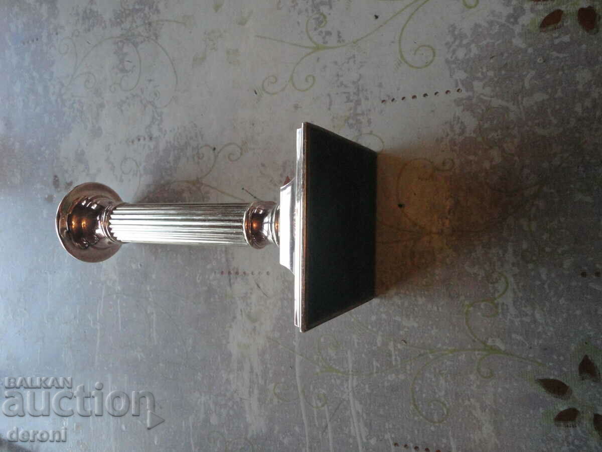 Great Silver Plated Candle Holder 1 with price 15.00 BGN | € 7.67 Great Silver Plated Candle Holder 1 with price 15.00 BGN | € 7.67