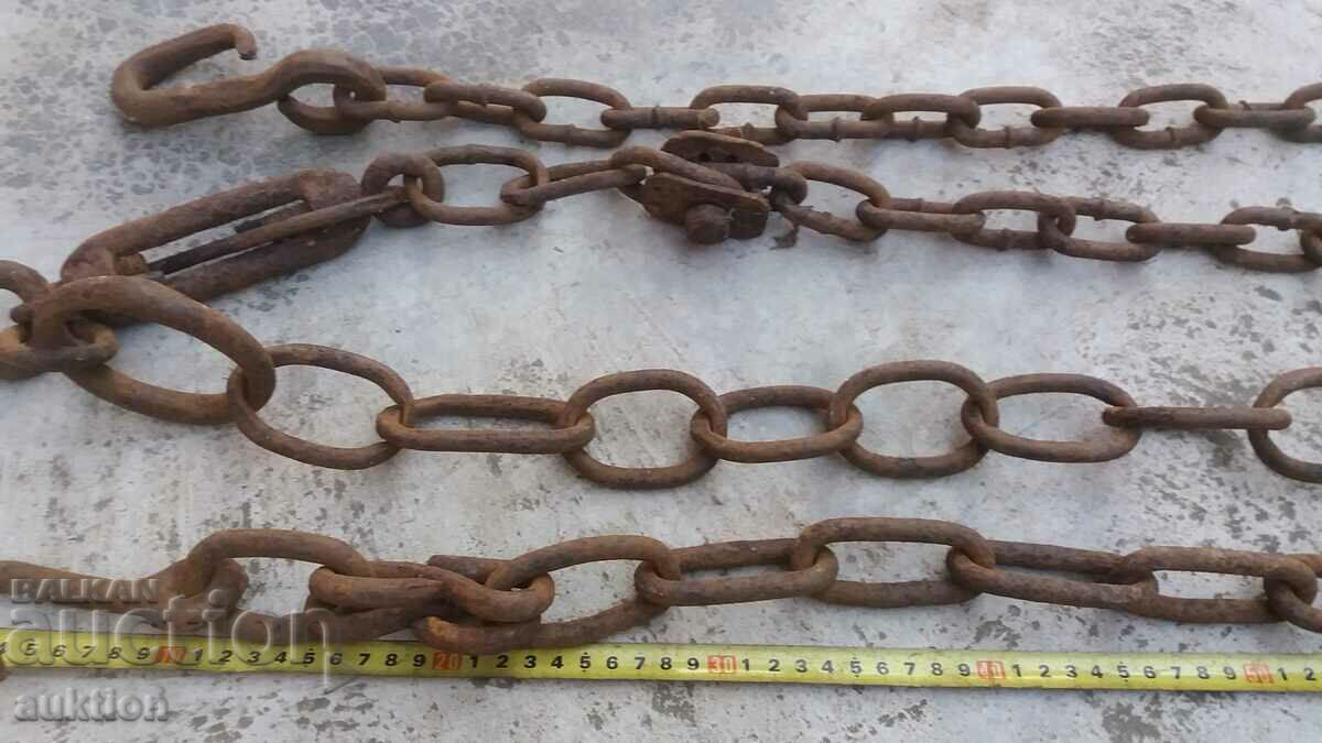 Auction  SOLID FORGED CHAIN, LARGE TRUCK TOW SHATCH