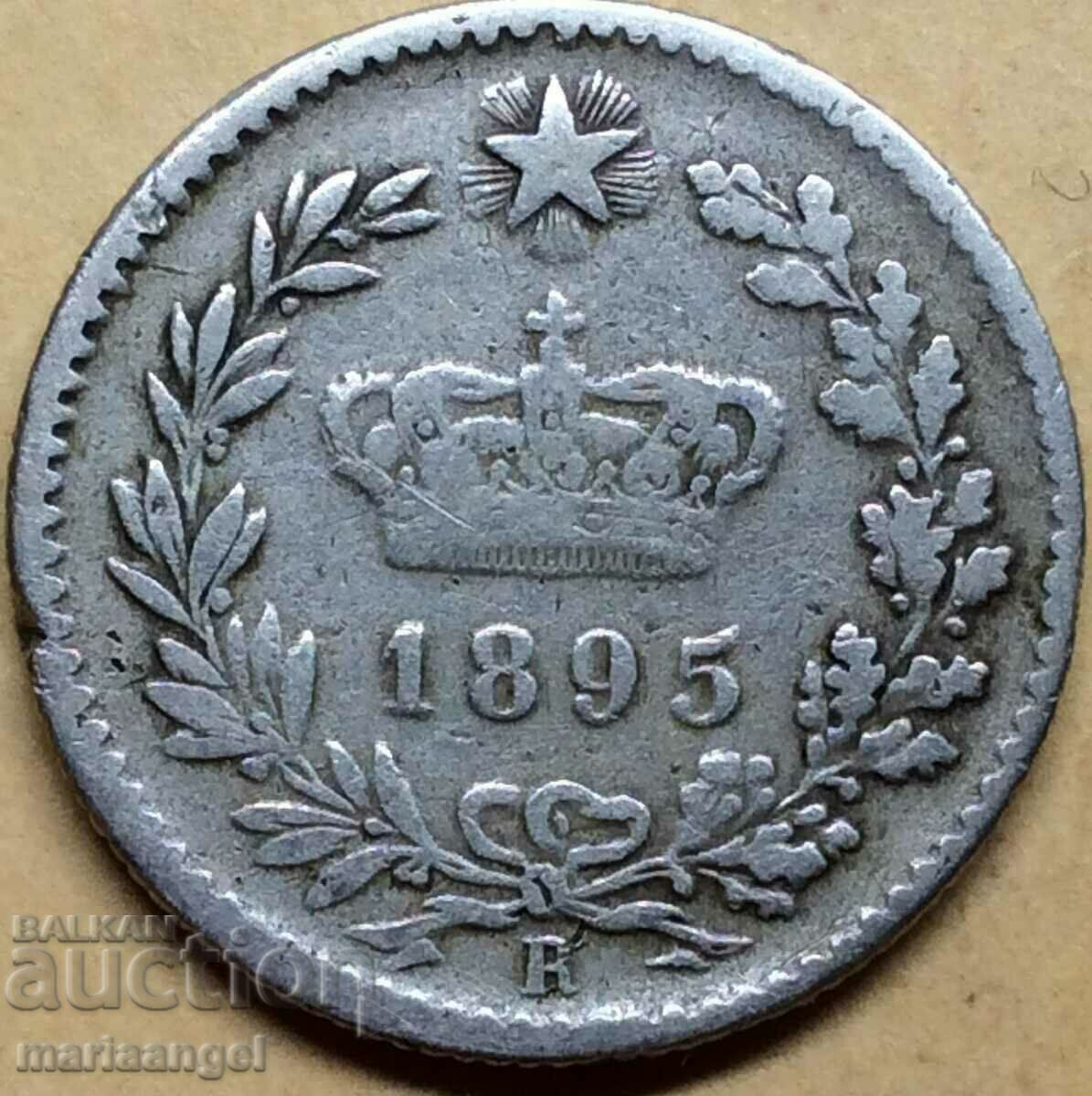 20 centesimi 1895 Italia - un an rar!