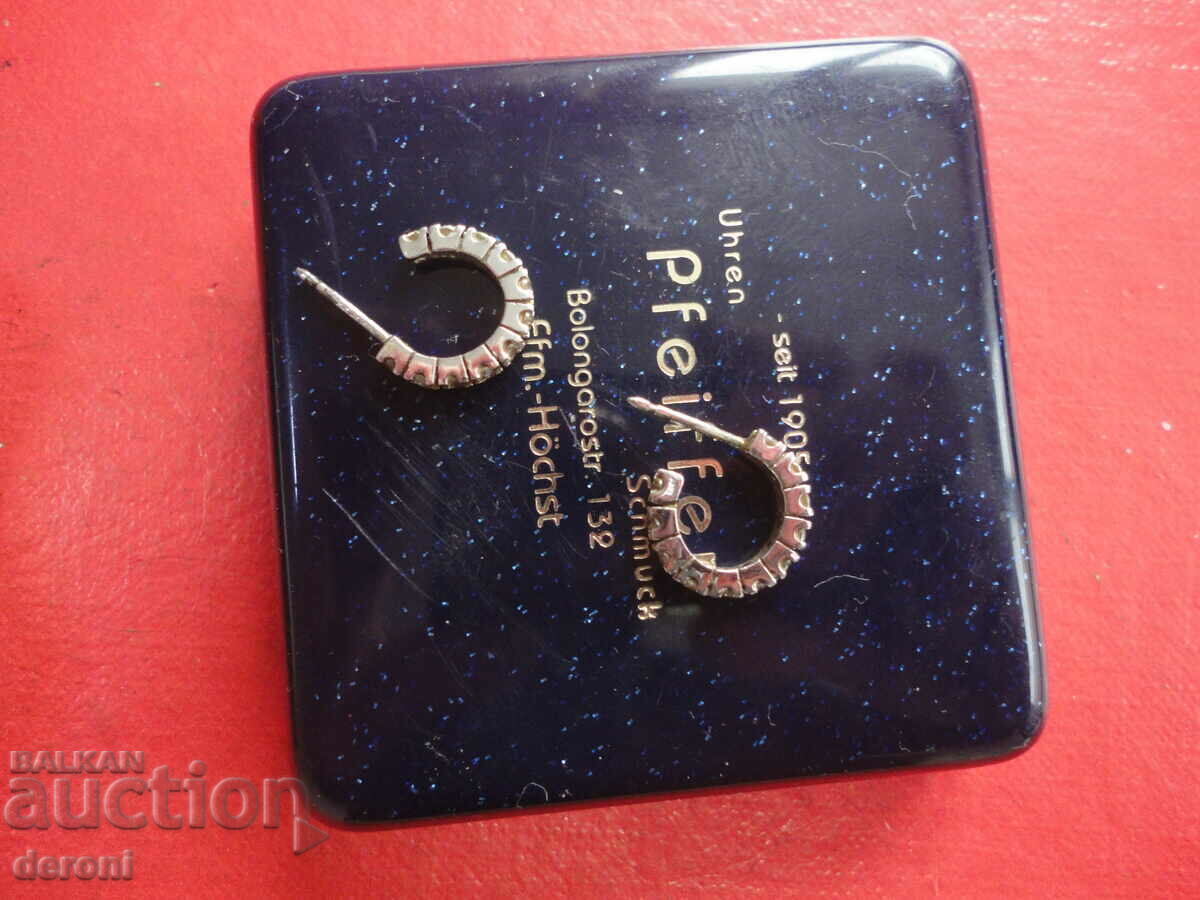 Silver earrings earrings with stones 925 - 5 Silver earrings earrings with stones 925 - 5