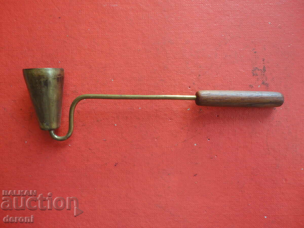 Auction  German bronze candle snuffer 3
