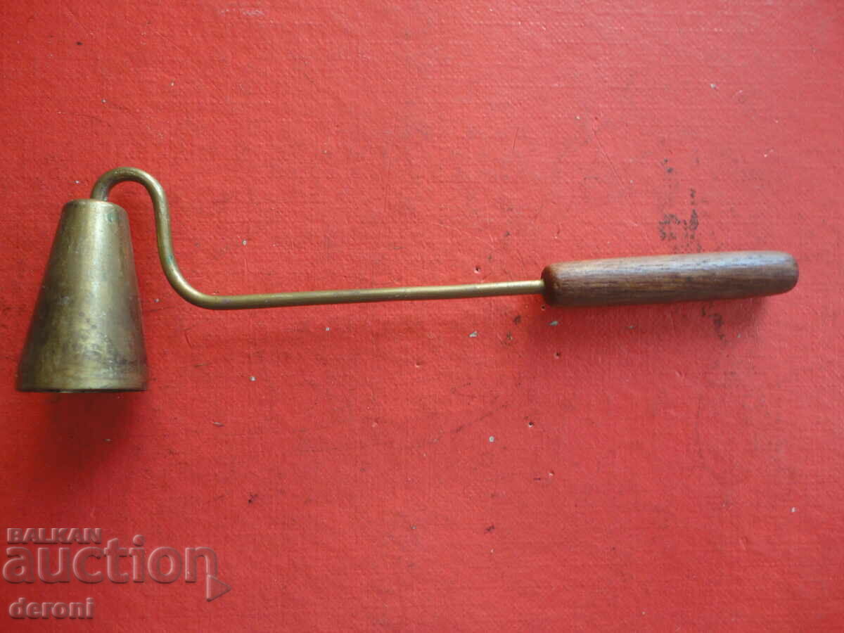 Delivery of German bronze candle snuffer 3