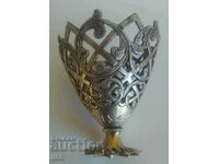 Envelope for Easter eggs - openwork - dated - silver