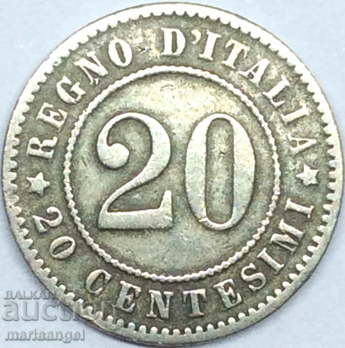 20 Centesimi 1894 Ιταλία R - Ρώμη