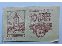 Banknote-Austria-G.Austria-Wales-10 Heller 1920