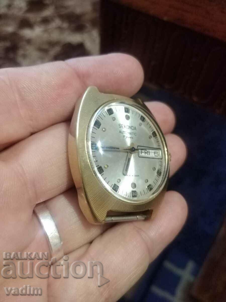 SEKONDA AUTOMATIC 27 JEWELS AU 10 WORKS - 5 SEKONDA AUTOMATIC 27 JEWELS AU 10 WORKS - 5