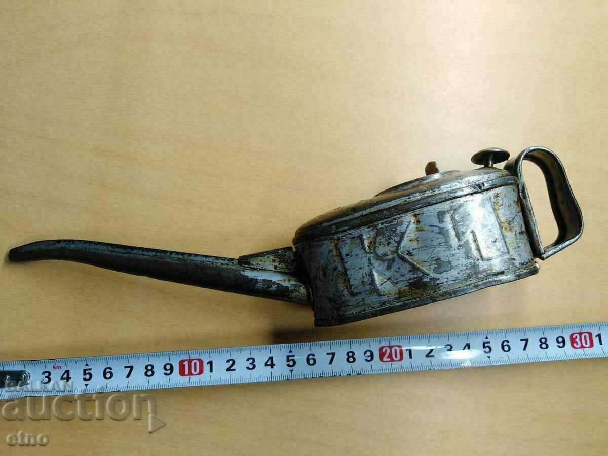 K-1, VSV, VINTAGE GERMAN OIL CAN, OIL CAN FOR CAR, ENGINE - 5 K-1, VSV, VINTAGE GERMAN OIL CAN, OIL CAN FOR CAR, ENGINE - 5