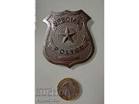 American police badge