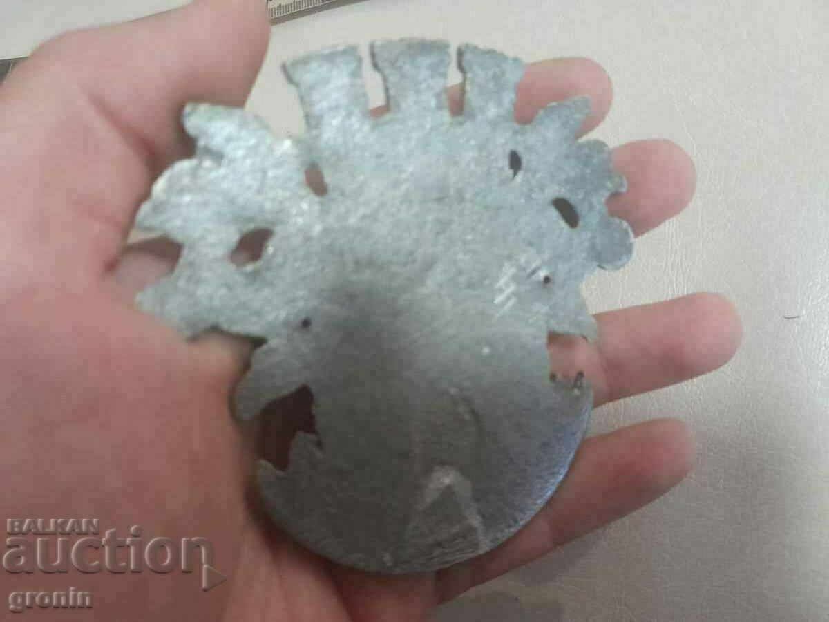 Old coat of arms, fortress, tsam, pewter - 7 Old coat of arms, fortress, tsam, pewter - 7