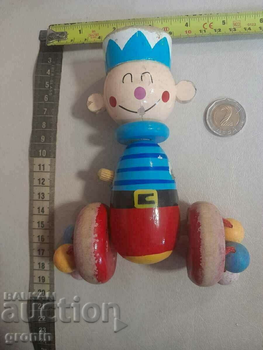 Old wooden toy with price € 15.34 | 30.00 BGN Old wooden toy with price € 15.34 | 30.00 BGN