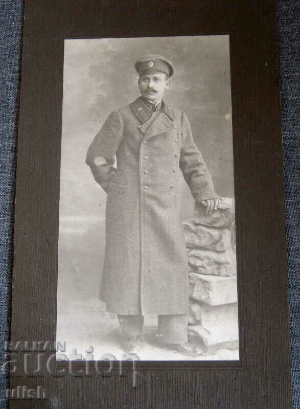 Φωτογραφία πανωφόρι στρατιωτικής στολής αλληλογραφίας PSV Πρώτου Παγκοσμίου Πολέμου