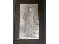 Primul Război Mondial PSV poștă militară uniformă pardesiu fotografie