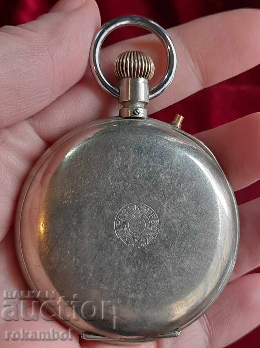 Sistem de ceas de buzunar elvețian vintage Roskopf cu preț € 240.00 | 469.40 BGN