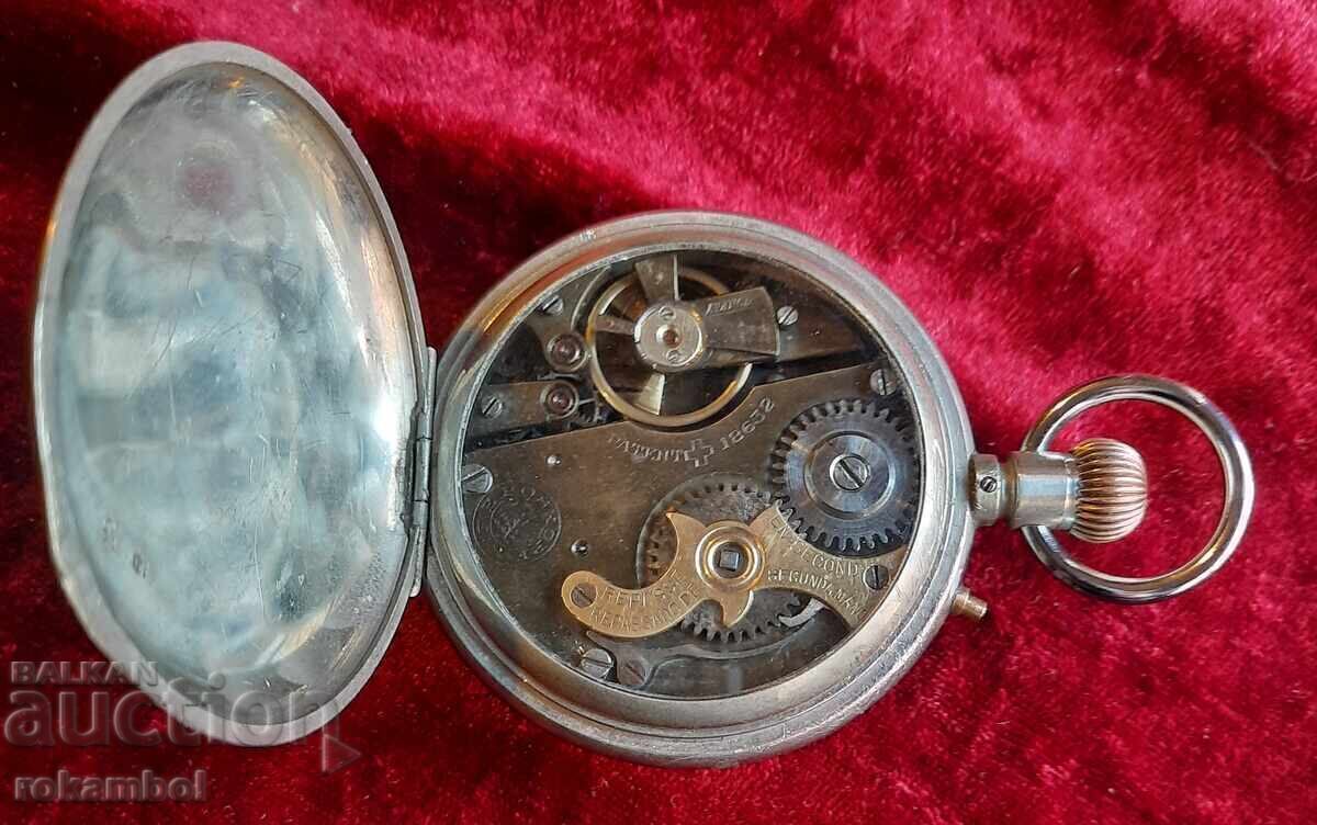 Antique Swiss pocket watch Roskopf system - 6
